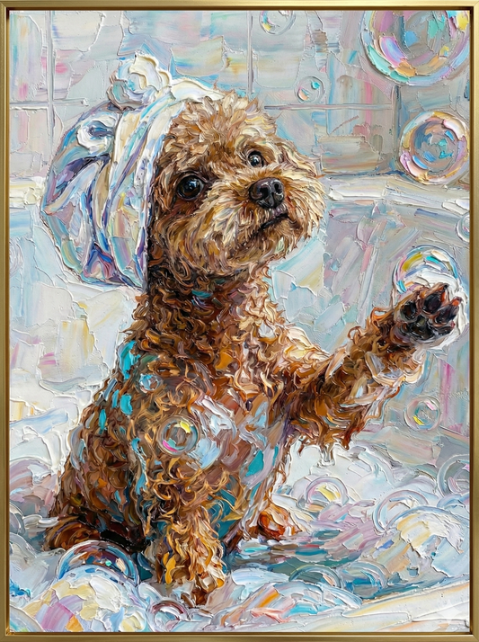 Rub-a-Dub-Dub: The Bubble Bath Portrait