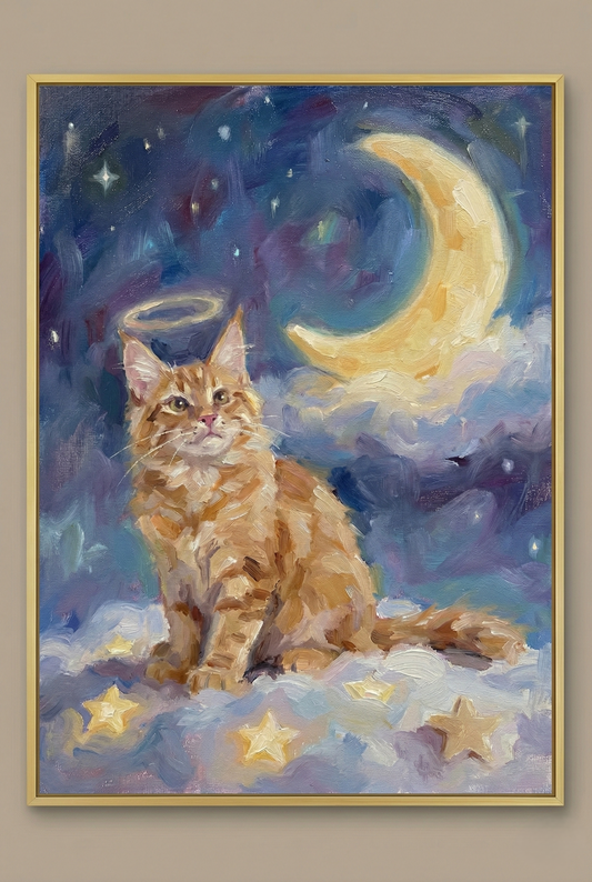 The Guardian Angel: Eternal Starry Night