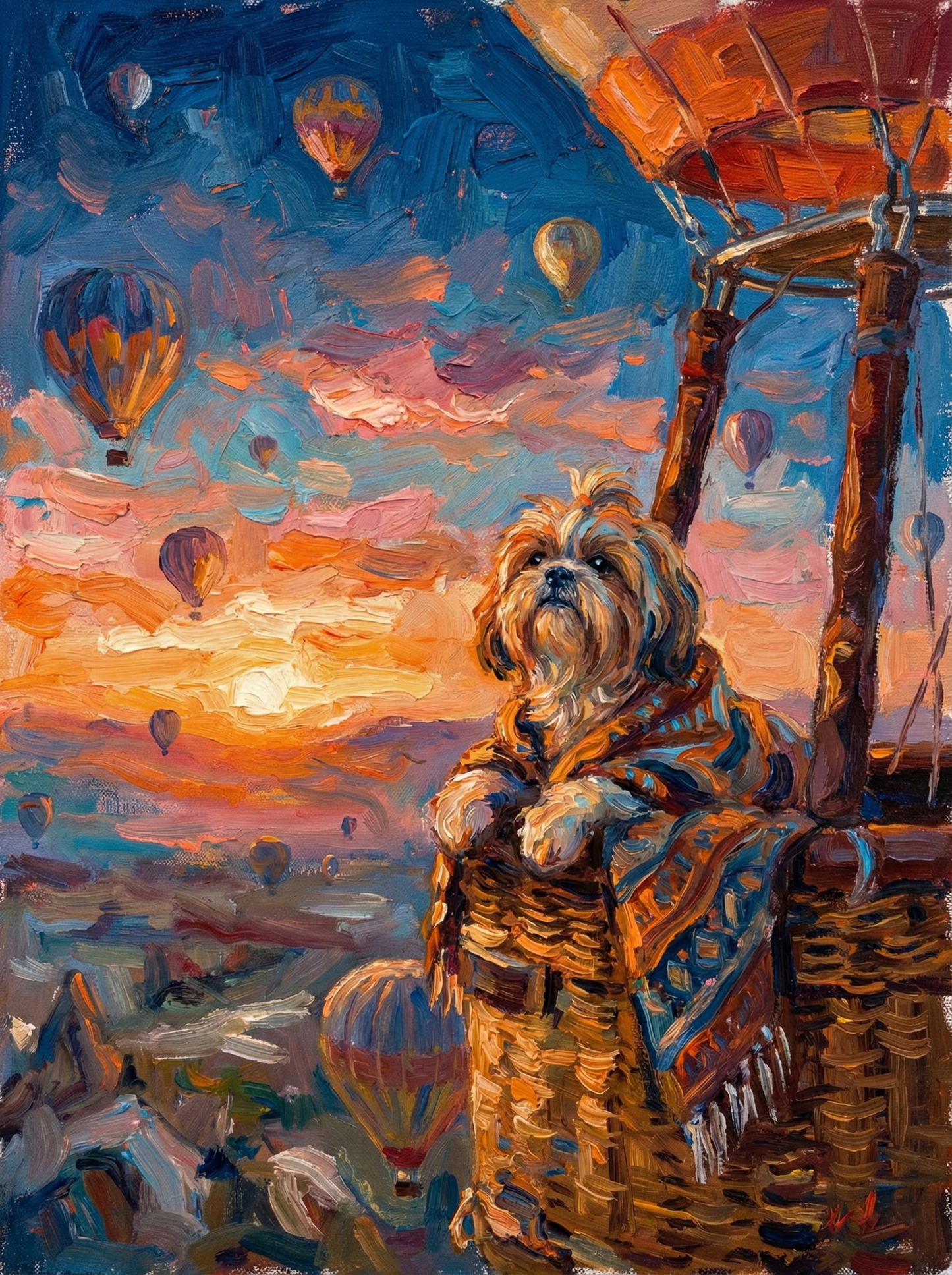 The Sky Voyager at Sunrise