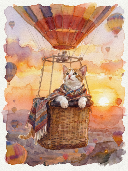 The Sky Voyager at Sunrise