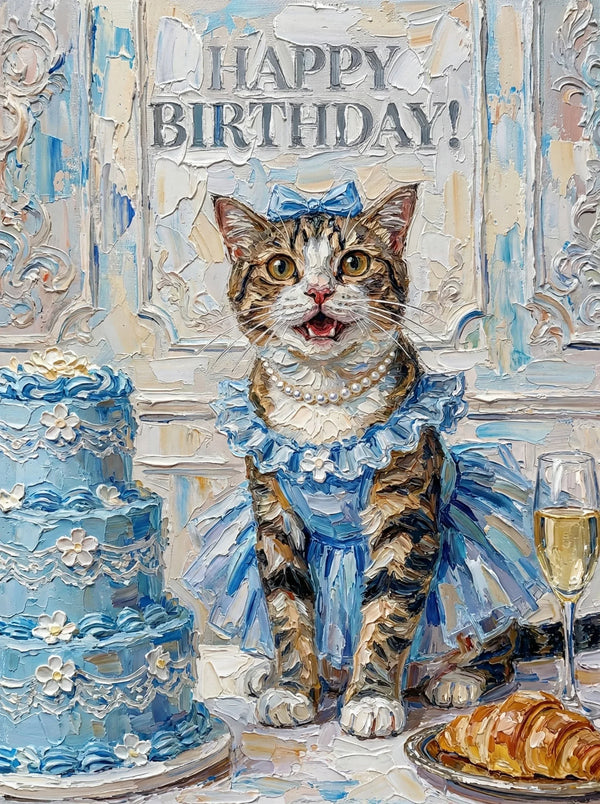The Birthday Gala: Custom Name Celebration Art