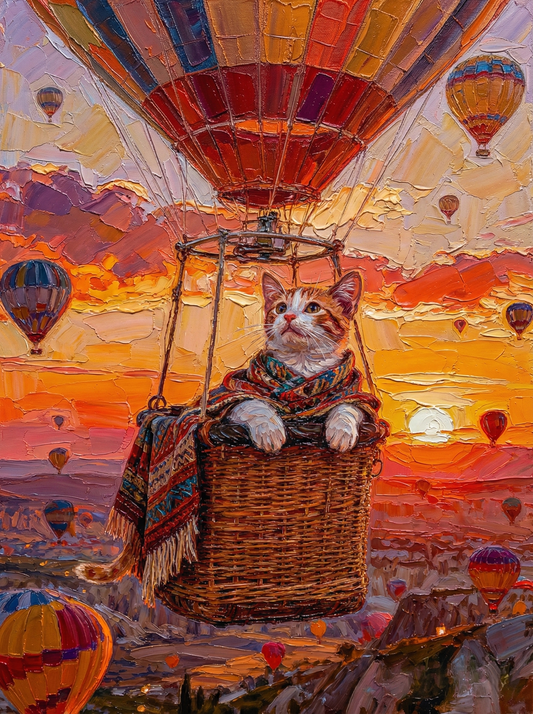 The Sky Voyager at Sunrise