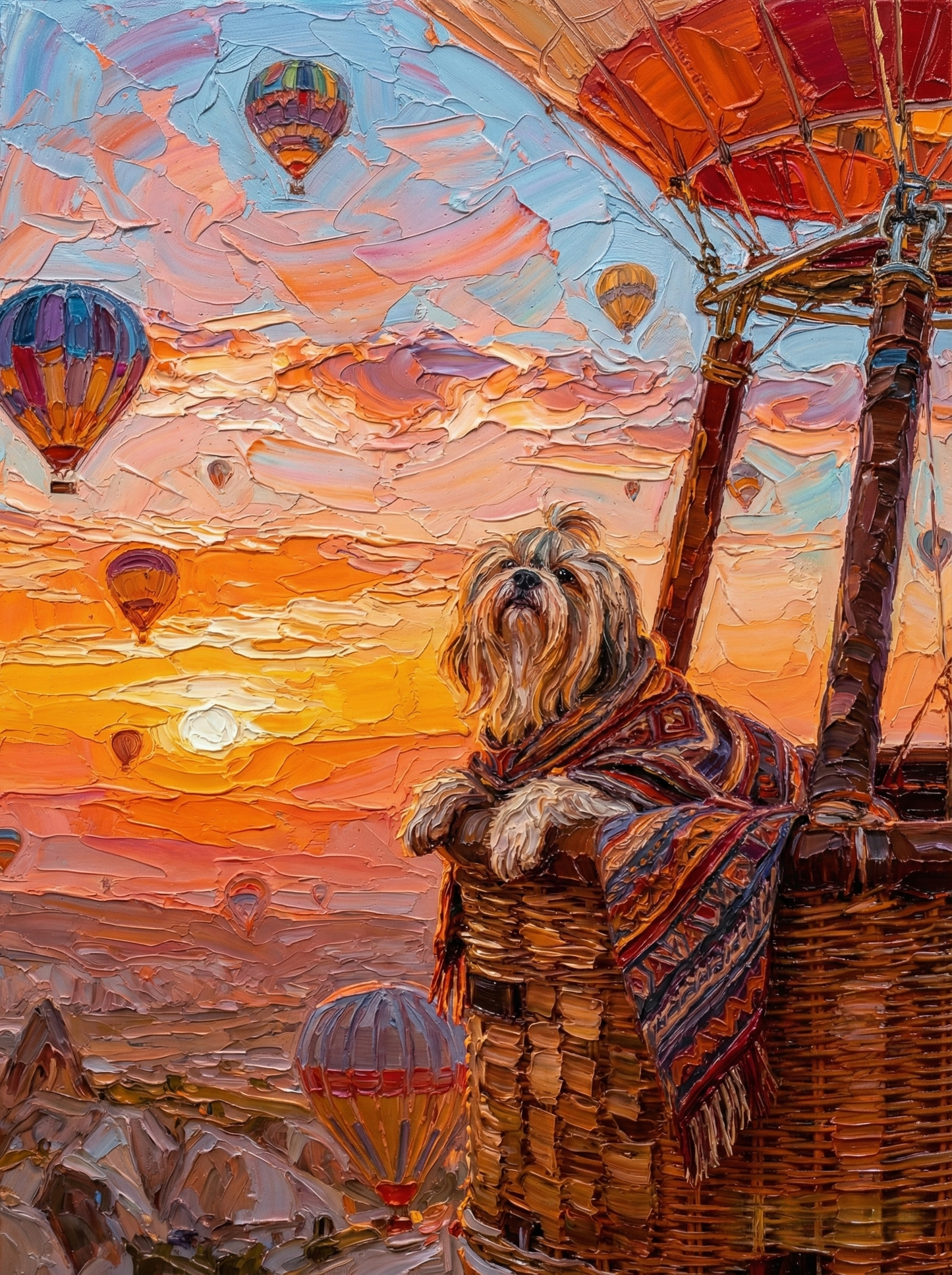 The Sky Voyager at Sunrise