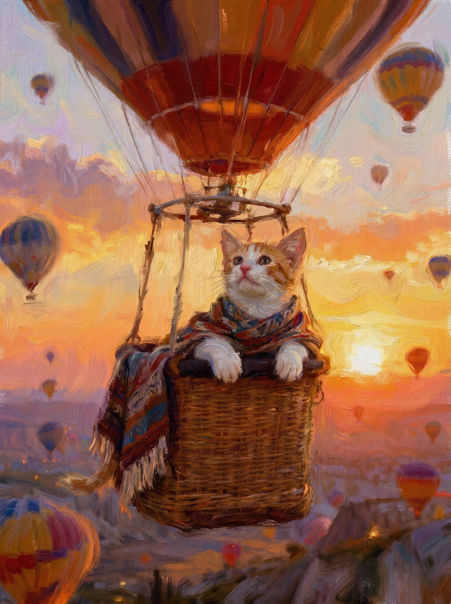 The Sky Voyager at Sunrise