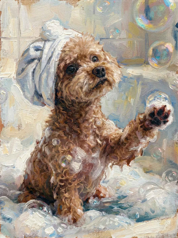 Rub-a-Dub-Dub: The Bubble Bath Portrait