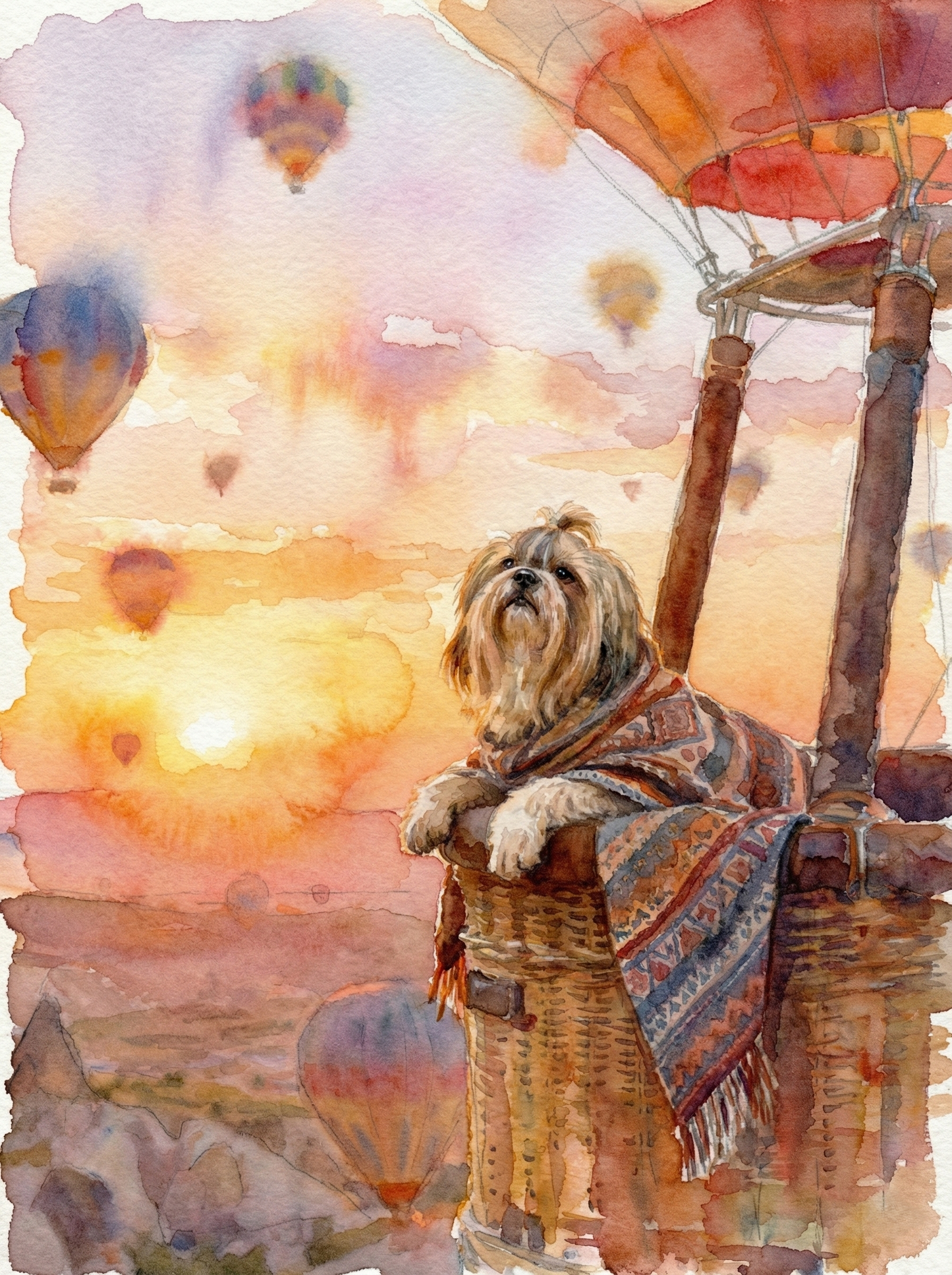 The Sky Voyager at Sunrise